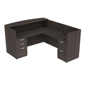 Reception Desk - shown in Ash Gray